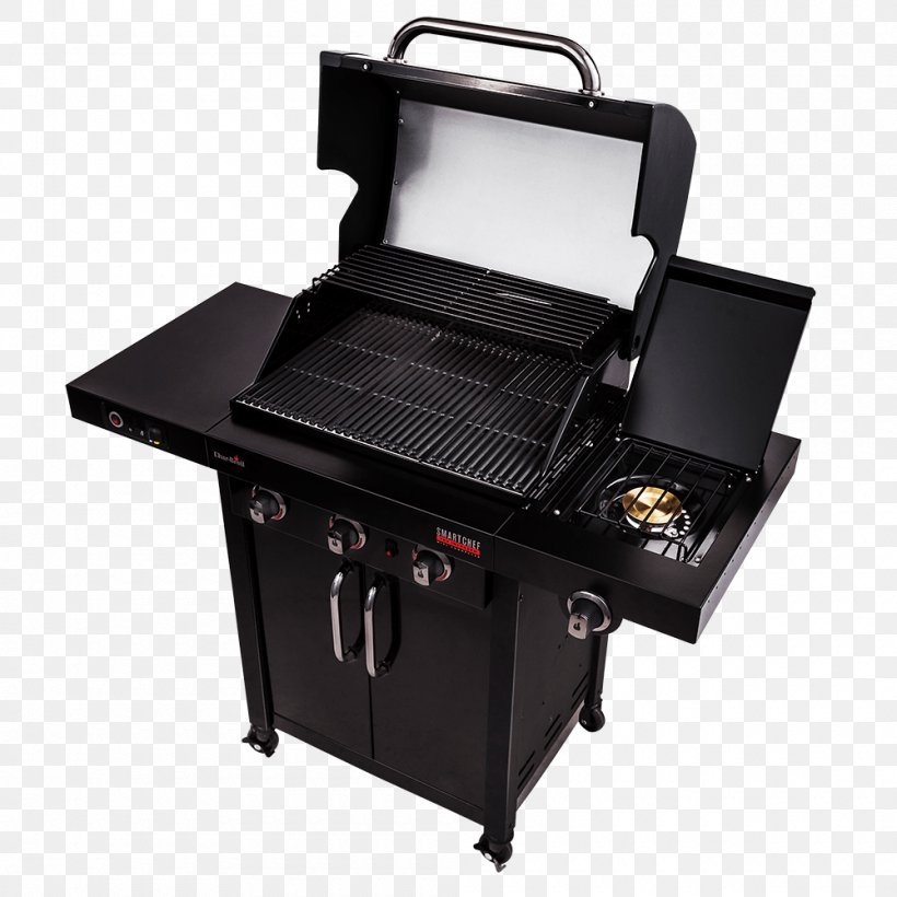 Barbecue Char-broil SmartChef TRU-Infrared 463346017 Grilling Cooking Char-Broil Commercial Series, PNG, 1000x1000px, Barbecue, Barbecue Grill, Brenner, Charbroil, Charbroiler Download Free