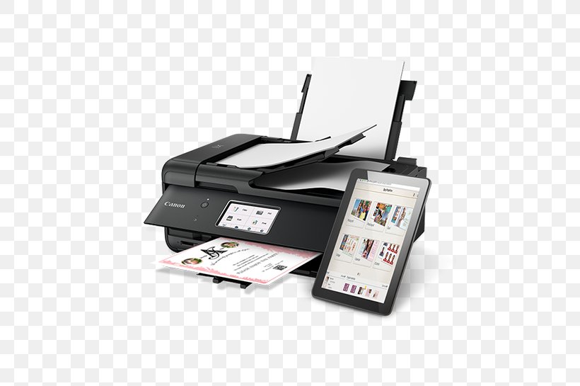 Multi-function Printer Inkjet Printing Canon Image Scanner, PNG, 545x545px, Multifunction Printer, Canon, Duplex Printing, Electronic Device, Fax Download Free