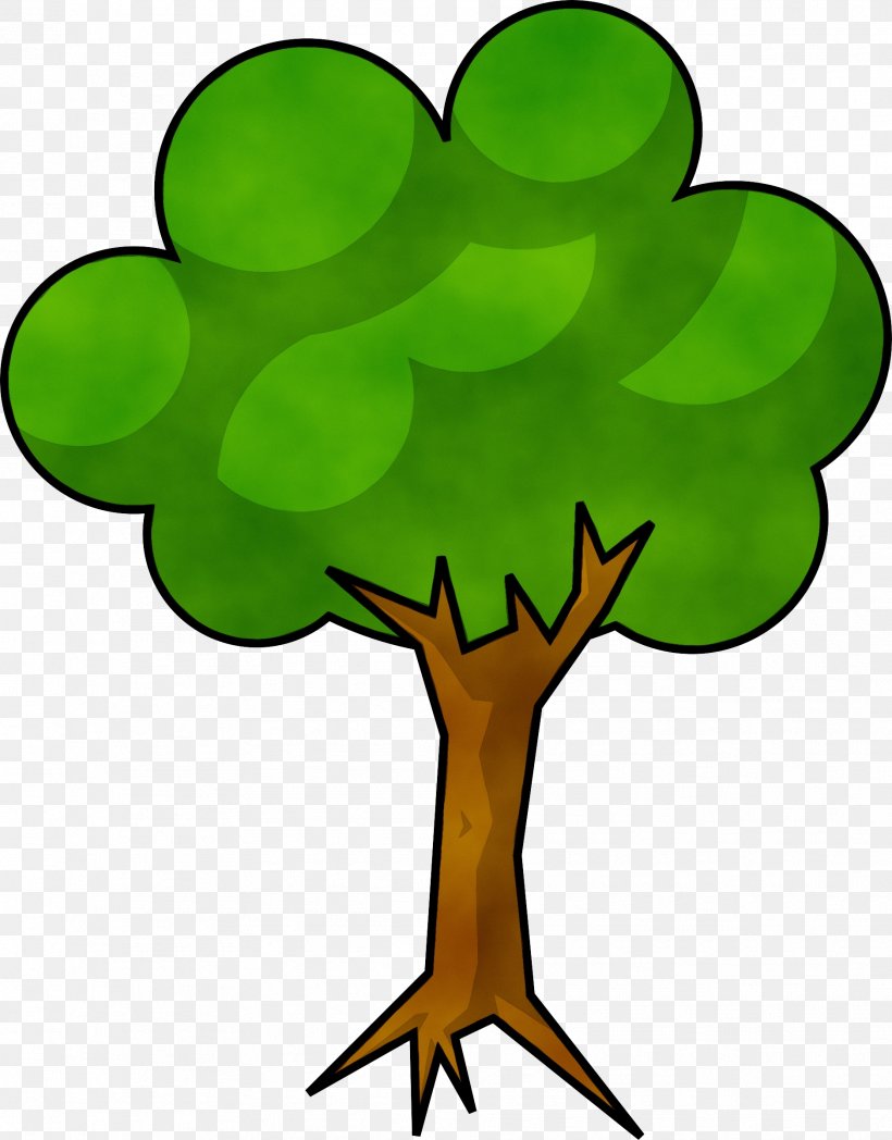 Clip Art Tree Color, PNG, 1877x2400px, Tree, Clover, Color, Drawing, Green Download Free