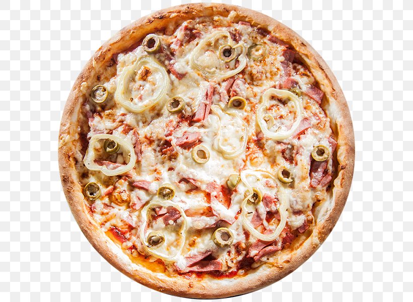 California-style Pizza Sicilian Pizza Ham Salami, PNG, 600x600px, Californiastyle Pizza, American Food, Bacon, California Style Pizza, Cheese Download Free