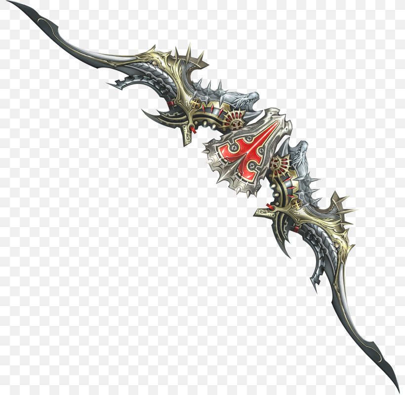 Lineage II Weapon Bow Dungeons & Dragons, PNG, 800x800px, Lineage Ii, Bard, Bow, Cold Weapon, Crossbow Download Free