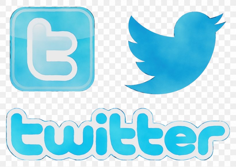 Twitter Logo, PNG, 1269x900px, Watercolor, Aqua, Azure, Brand, Logo Download Free