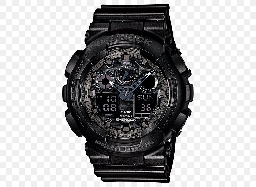 G-Shock GA100 Casio Watch Camouflage, PNG, 500x600px, Gshock, Automatic Watch, Brand, Camouflage, Casio Download Free