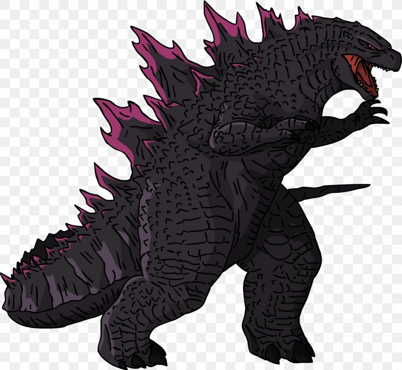 Godzilla Reboot Drawing Fan Art Kaiju, PNG, 1500x1384px, Godzilla, Dragon, Drawing, Fan Art, Fictional Character Download Free