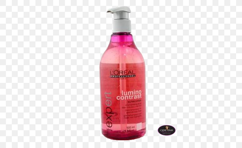 LÓreal L'Oréal Professional Série Expert Lumino Contrast Shampoo Hair Care, PNG, 500x500px, Loreal, Hair, Hair Care, Liquid, Lotion Download Free