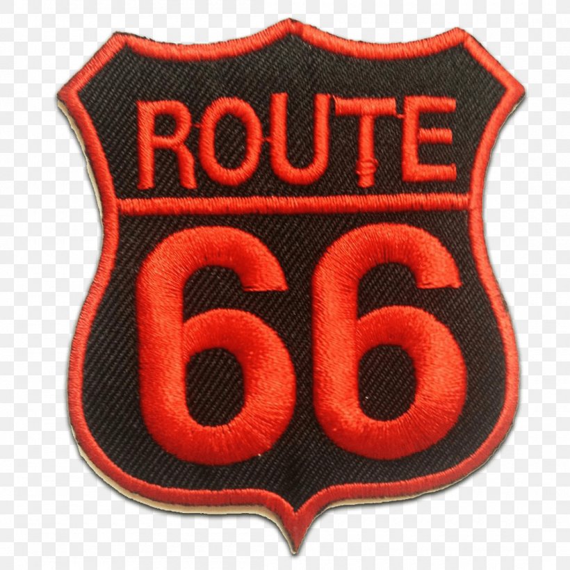 Embroidered Patch Symbol U.S. Route 66 Emblem Sewing, PNG, 1100x1100px, Embroidered Patch, Badge, Brand, Emblem, Jersey Download Free