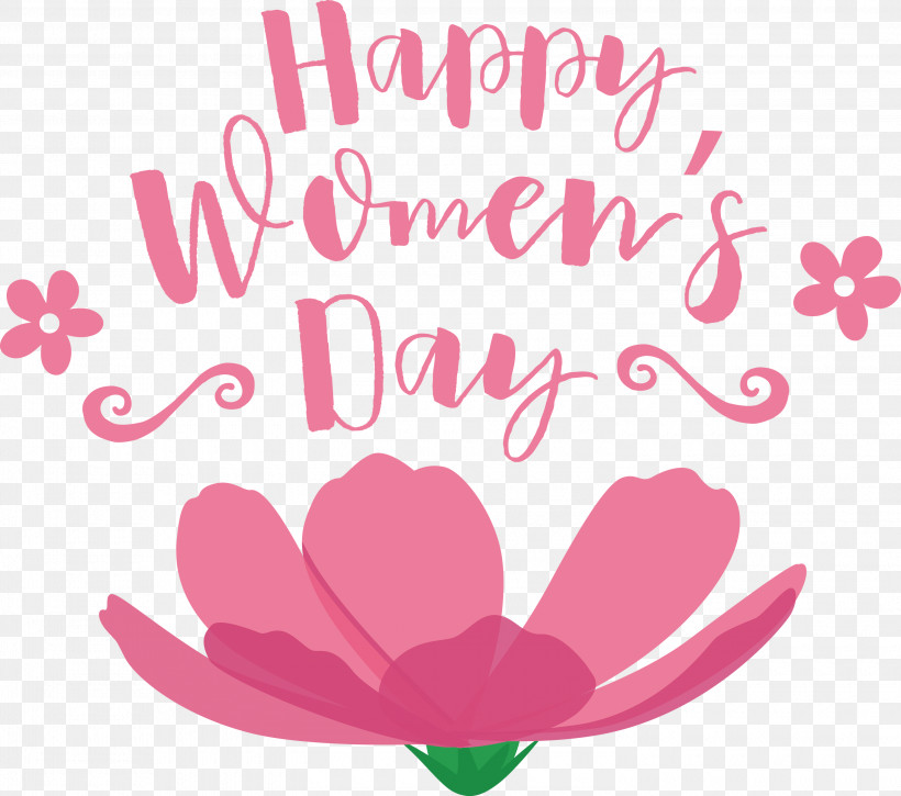 Happy Womens Day Womens Day, PNG, 3000x2653px, Happy Womens Day, Biology, Cut Flowers, Floral Design, Flower Download Free
