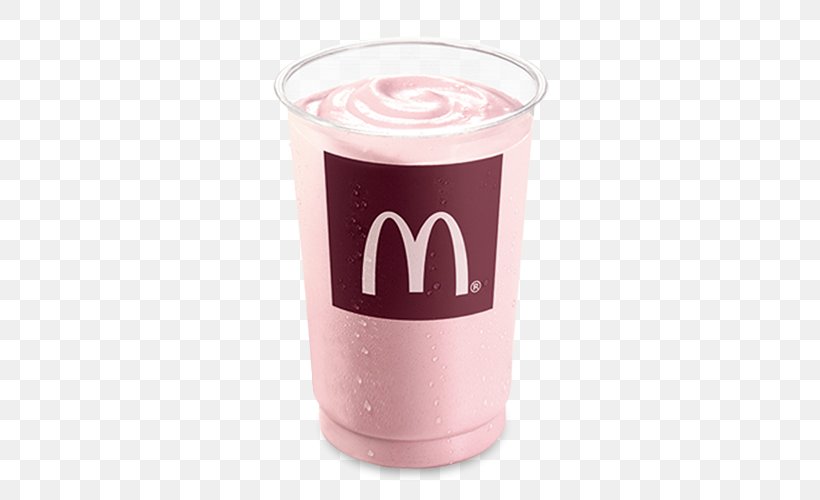 Milkshake Smoothie McDonald's Flavor, PNG, 500x500px, Milkshake, Cup, Drink, Flavor, Fruit Download Free