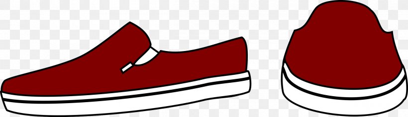 Slip-on Shoe Sneakers Clip Art, PNG, 2400x692px, Shoe, Area, Artwork, Ballet Shoe, Black And White Download Free