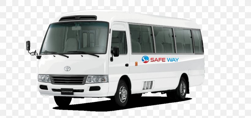 Toyota Coaster Bus Car Toyota HiAce, PNG, 1080x510px, Toyota Coaster, Brand, Bus, Car, Car Rental Download Free
