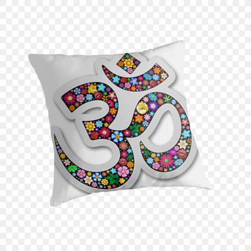 Zazzle Namaste Om Sticker Yoga, PNG, 875x875px, Zazzle, Ceramic, Curtain, Cushion, Hinduism Download Free