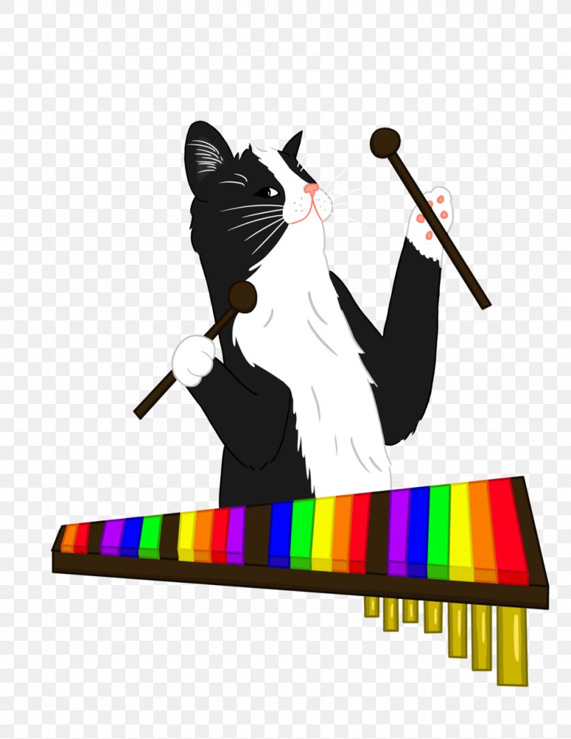 Drawing Poster Xylophone, PNG, 1024x1325px, Drawing, Art, Bedroom, Cat, Cat Like Mammal Download Free