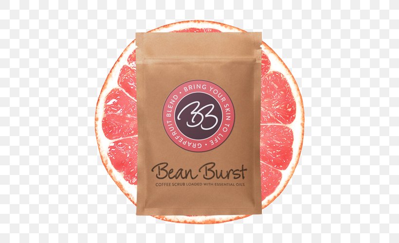 Grapefruit Exfoliation Bean Coffee, PNG, 500x500px, Grapefruit, Bag, Bean, Cleanser, Coffee Download Free