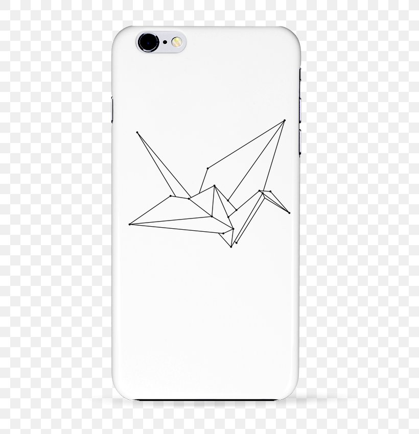 Mobile Phone Accessories White Line Angle, PNG, 690x850px, Mobile Phone Accessories, Black And White, Iphone, Mobile Phones, Origami Download Free