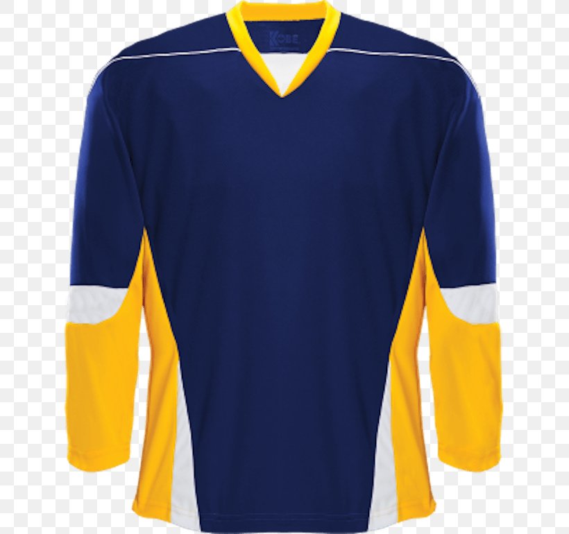 T-shirt Hockey Jersey Sleeve Sports Fan Jersey, PNG, 770x770px, Tshirt, Active Shirt, Baseball Uniform, Blue, Clothing Download Free