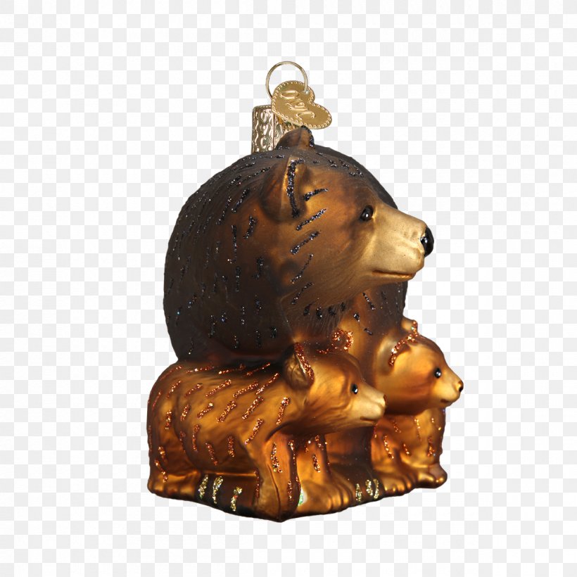 Bear Christmas Ornament Figurine, PNG, 1200x1200px, Bear, Carnivoran, Christmas, Christmas Ornament, Figurine Download Free