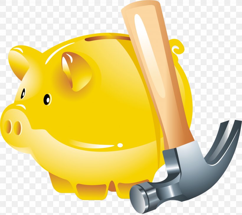 Piggy Bank Coin Money, PNG, 2763x2453px, Piggy Bank, Bank, Coin, Finance, Flat Design Download Free