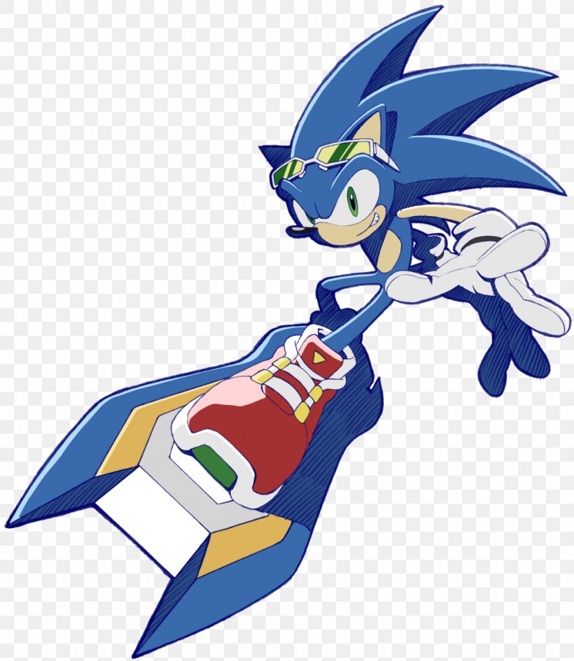 Sonic Riders: Zero Gravity Sonic Free Riders Sonic Drift, PNG, 992x1144px, Sonic Riders, Art, Artwork, Fictional Character, Mythical Creature Download Free