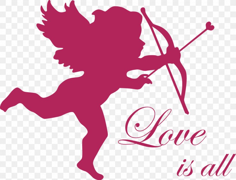Cupid Silhouette Clip Art, PNG, 1080x824px, Cupid, Art, Bow And Arrow, Fictional Character, Heart Download Free