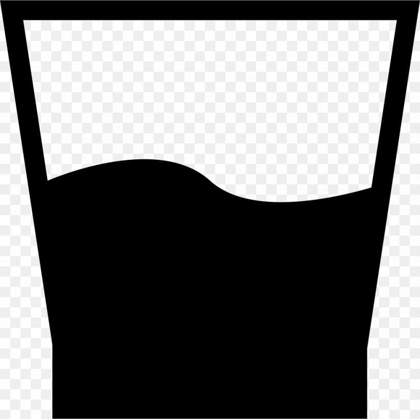 Is The Glass Half Empty Or Half Full?, PNG, 980x978px, Glass, Black, Black And White, Bottle, Cup Download Free