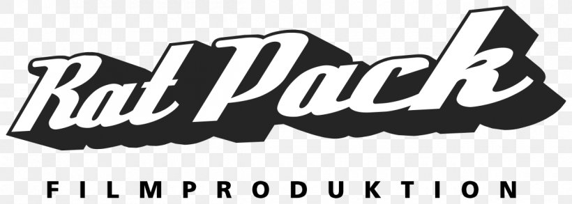 Logo Rat Pack Filmproduktion Filmmaking Vector Graphics, PNG, 1200x430px, Logo, Black And White, Brand, Computer Font, Constantin Film Download Free