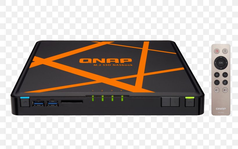 QNAP TBS-453A 4-Bay Diskless M.2 SSD NASbook Network Storage Systems QNAP TS-431+ Solid-state Drive QNAP TS-1673U-RP TS-1673U-RP-8G, PNG, 2048x1280px, Network Storage Systems, Data Storage, Ddr3l Sdram, Electronic Device, Electronic Instrument Download Free