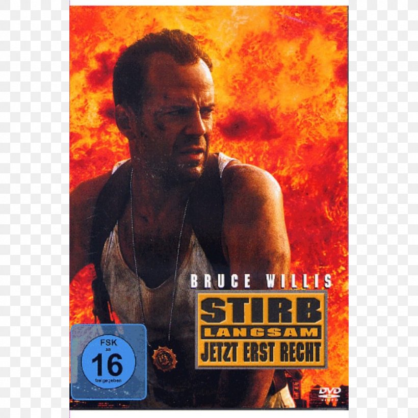 Bruce Willis Die Hard With A Vengeance Blu-ray Disc Action Film, PNG, 1024x1024px, Bruce Willis, Action Film, Album Cover, Bluray Disc, Die Hard Download Free