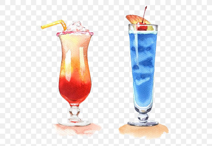 Cocktail Sea Breeze Singapore Sling Bay Breeze Mai Tai, PNG, 600x568px, Watercolor, Cartoon, Flower, Frame, Heart Download Free