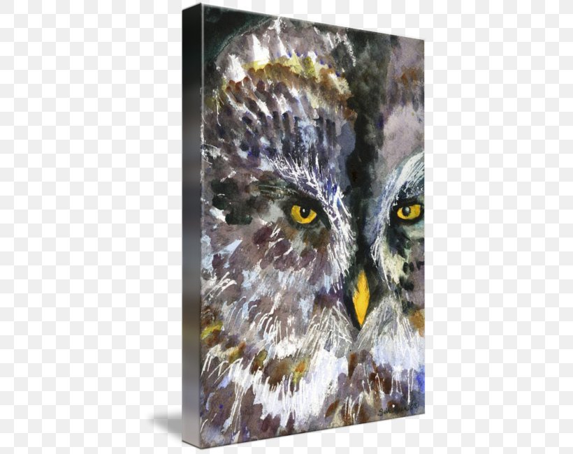 Owl Watercolor Painting Art Drawing, PNG, 407x650px, Owl, Art, Artist, Beak, Bird Download Free