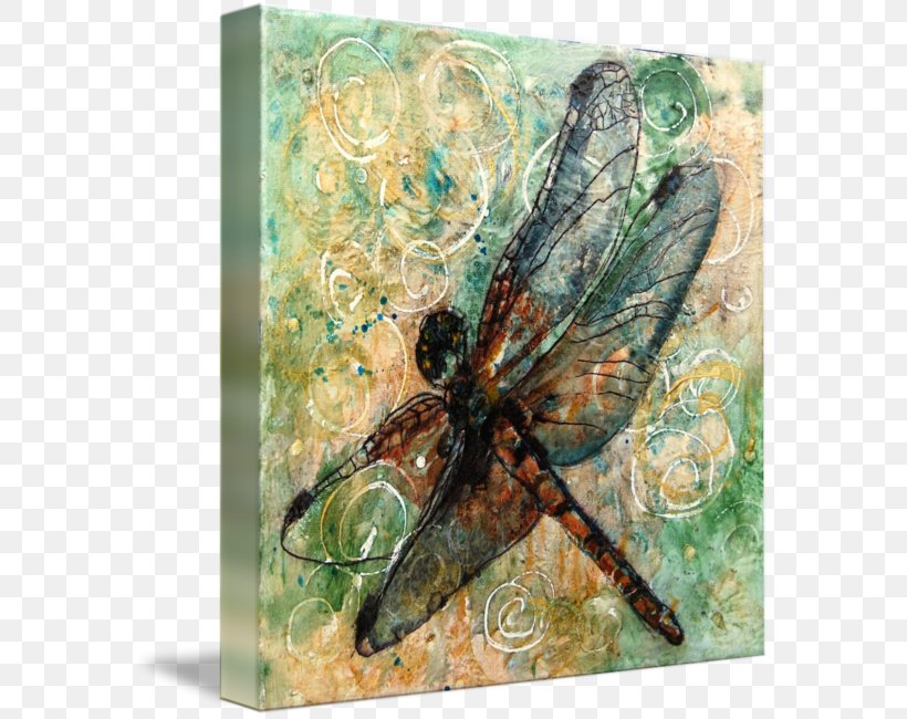 Butterfly Contemporary Art Watercolor Painting, PNG, 576x650px, Butterfly, Abstract Art, Art, Arthropod, Canvas Download Free