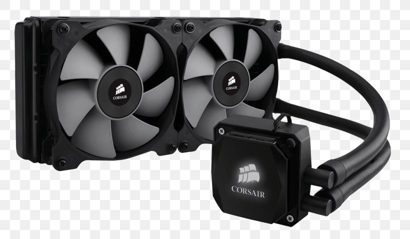 Computer Cases & Housings Computer System Cooling Parts Corsair Components Water Cooling Heat Sink, PNG, 800x478px, Computer Cases Housings, Audio, Central Processing Unit, Computer, Computer Cooling Download Free