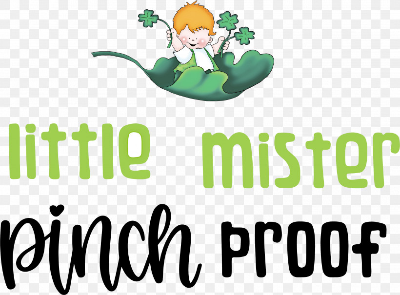 Little Mister Pinch Patricks Day Saint Patrick, PNG, 2922x2156px, Patricks Day, Behavior, Cartoon, Green, Line Download Free