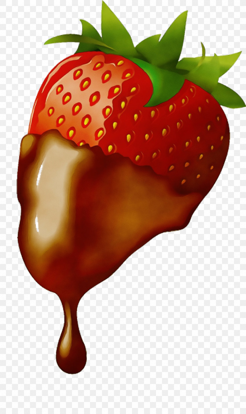 Strawberry, PNG, 999x1682px, Watercolor, Accessory Fruit, Berry, Chocolate Syrup, Cuisine Download Free