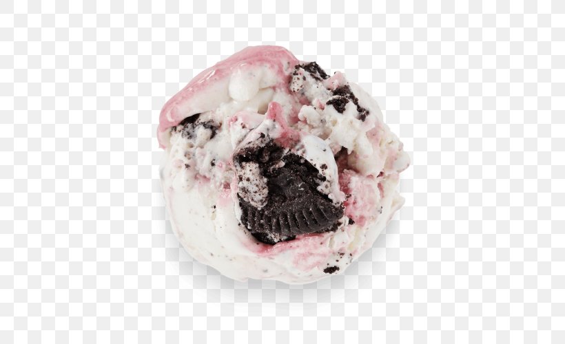 Ice Cream White Chocolate Nabisco Oreo Raspberry Fudge Cremes Fudge Covered Chocolate Cookies, PNG, 500x500px, Ice Cream, Biscuits, Cacao Tree, Cream, Dairy Product Download Free