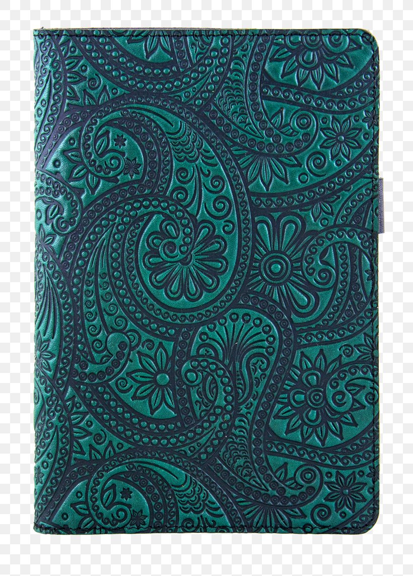 Paisley Notebook Pen Exercise Book Leather Carving, PNG, 800x1143px, Paisley, Aqua, Book Cover, Exercise Book, Green Download Free