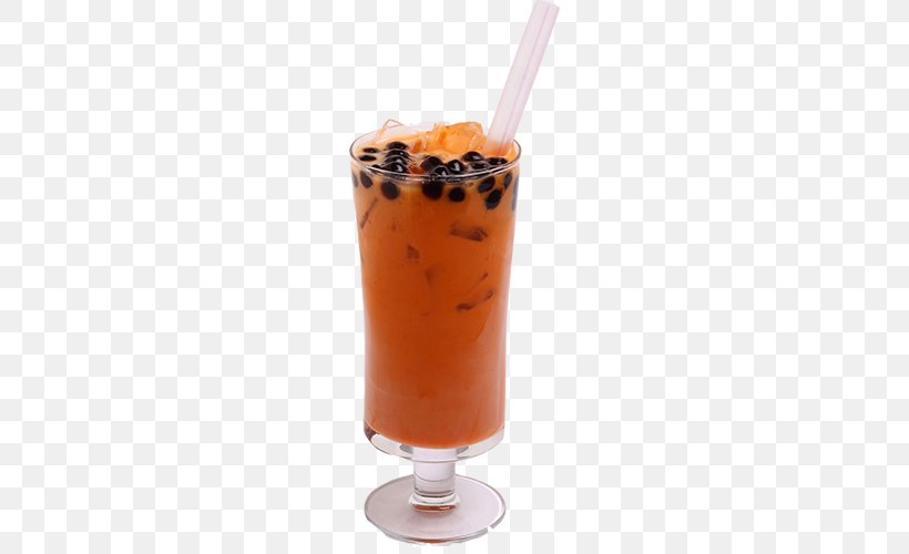 Thai Tea Bubble Tea Orange Drink Milkshake, PNG, 500x500px, Thai Tea, Batida, Bubble Tea, Camellia Sinensis, Chocolate Download Free