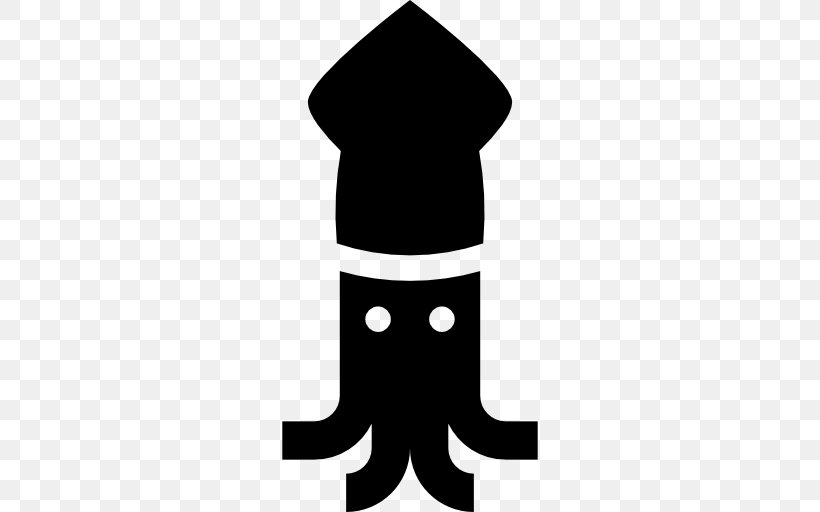 Animal Squid As Food, PNG, 512x512px, Animal, Aquatic Animal, Black, Black And White, Fictional Character Download Free