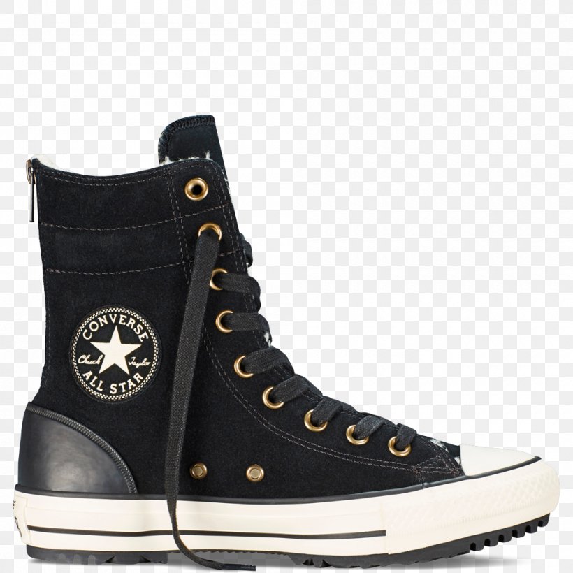 Chuck Taylor All-Stars Converse Shearling Suede Shoe, PNG, 1000x1000px, Chuck Taylor Allstars, Black, Boot, Brand, Chuck Taylor Download Free