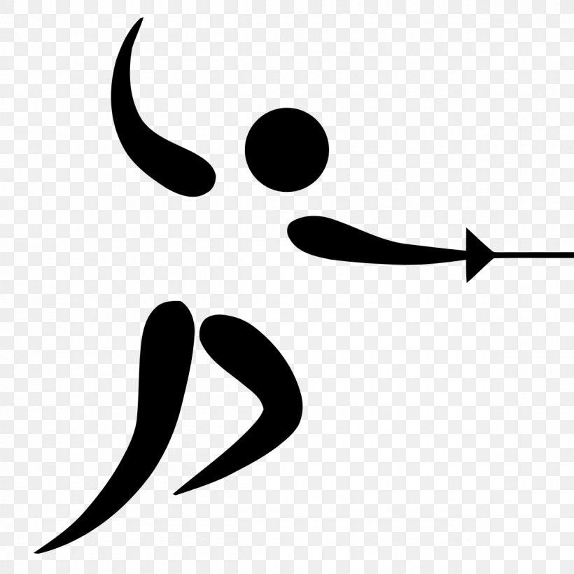 Fencing At The Summer Olympics 2016 Summer Olympics Olympic Games 2012 Summer Olympics 2004 Summer Olympics, PNG, 1200x1200px, Fencing At The Summer Olympics, Area, Black, Black And White, Crescent Download Free