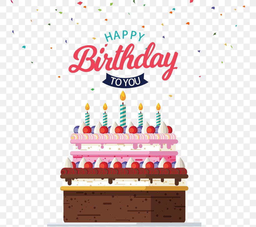 Cake Birthday Card, PNG, 751x727px, Birthday Cake, Anniversary, Baked Goods, Birthday, Cake Download Free