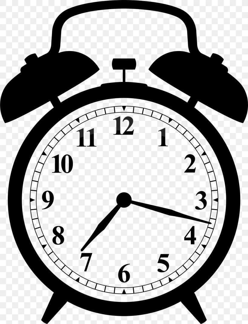 Clock Face Alarm Clock Clip Art, PNG, 2000x2615px, Clock, Alarm Clock, Black And White, Brand, Clock Face Download Free