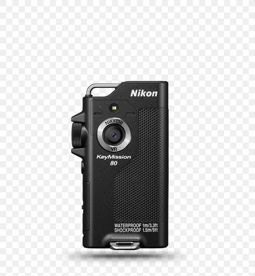 Nikon KeyMission 360 Action Camera Nikon KeyMission 80 Digital Cameras, PNG, 720x890px, Nikon Keymission 360, Action Camera, Camcorder, Camera, Camera Accessory Download Free