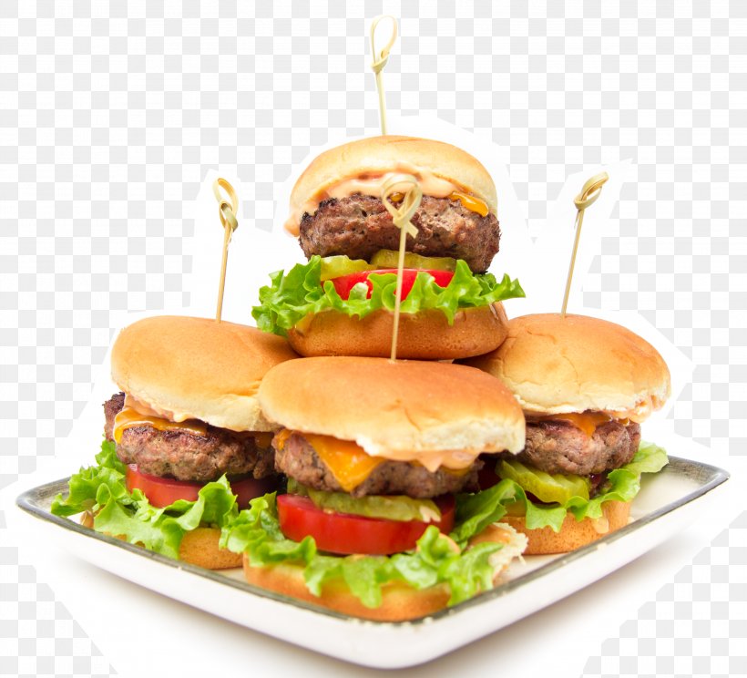 Slider Hamburger Cheeseburger Fast Food Big N' Tasty, PNG, 2839x2576px, Slider, American Food, Appetizer, Bacon, Big N Tasty Download Free