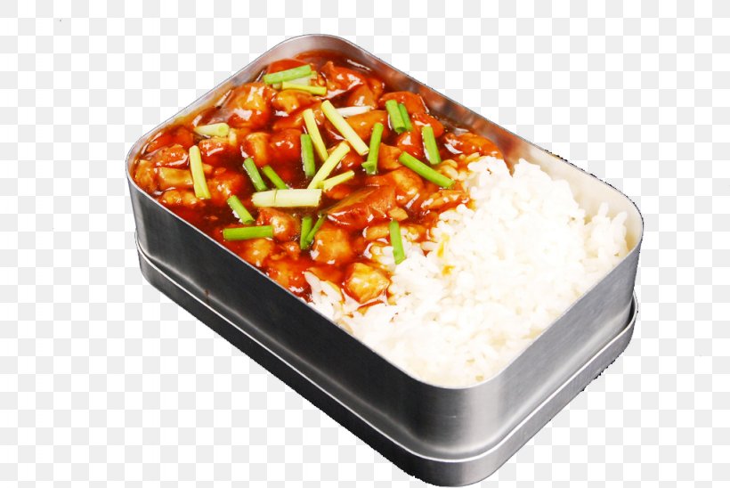 Bento Minced Pork Rice Fast Food Cooked Rice, PNG, 1024x685px, Bento, Appetizer, Asian Food, Braising, Cooked Rice Download Free