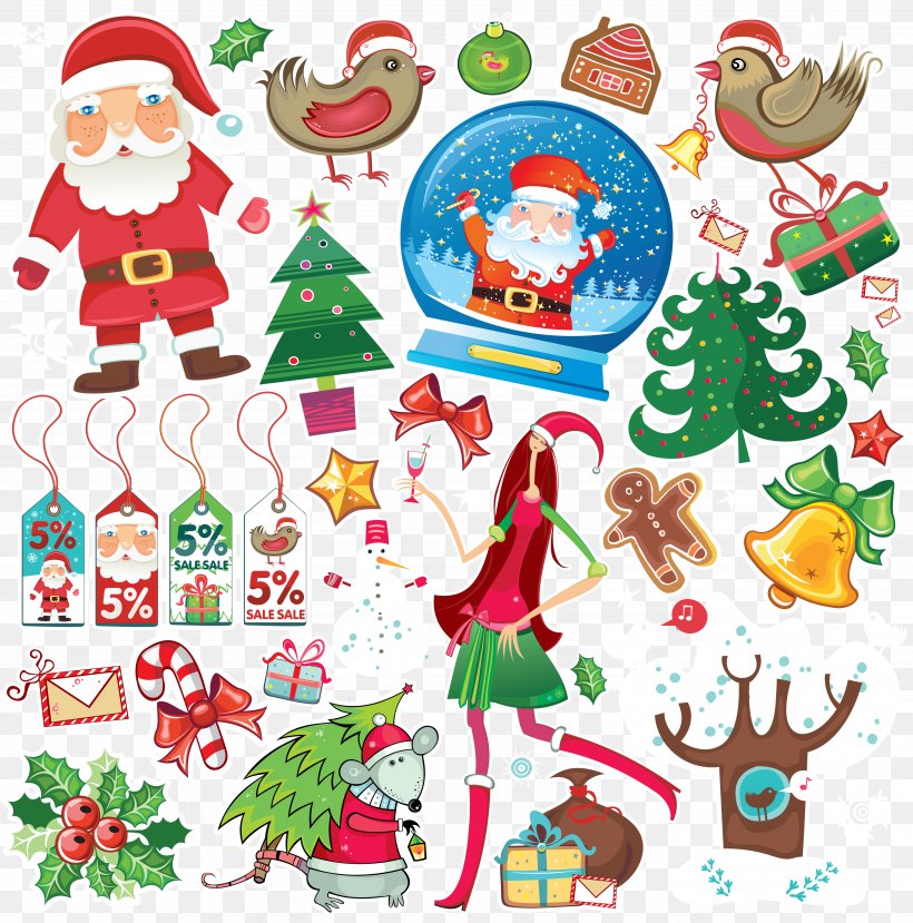 Christmas Tree Snegurochka Ded Moroz Christmas Ornament Clip Art, PNG, 5277x5340px, Christmas Tree, Angel, Area, Art, Artwork Download Free