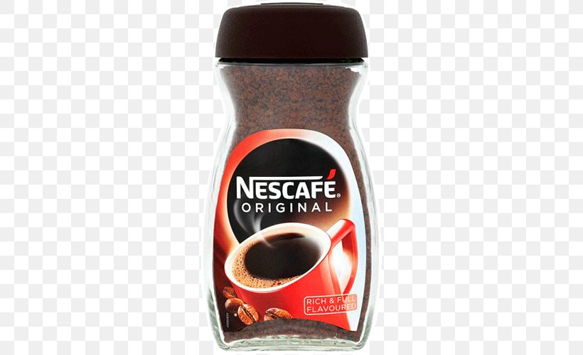 Instant Coffee Nescafé Decaffeination Drink, PNG, 500x500px, Instant Coffee, Arabica Coffee, Caffeine, Coffee, Coffee Bean Download Free