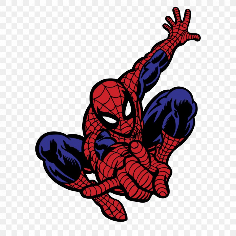 Spiderman, PNG, 2400x2400px, Spiderman, Cdr, Claw, Fictional Character