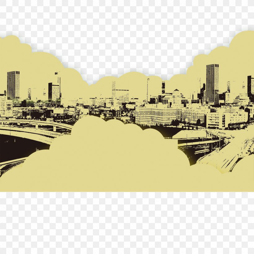 City Silhouette Sketch, PNG, 1276x1276px, Black And White, City, Cityscape, Diagram, Drawing Download Free