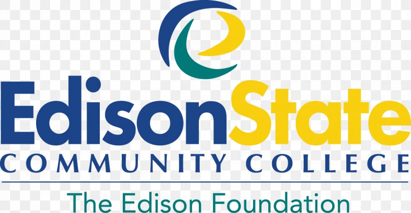 Edison State Community College Edison Drive Organization Logo, PNG, 1252x649px, Edison State Community College, Area, Brand, College, Florida Southwestern State College Download Free