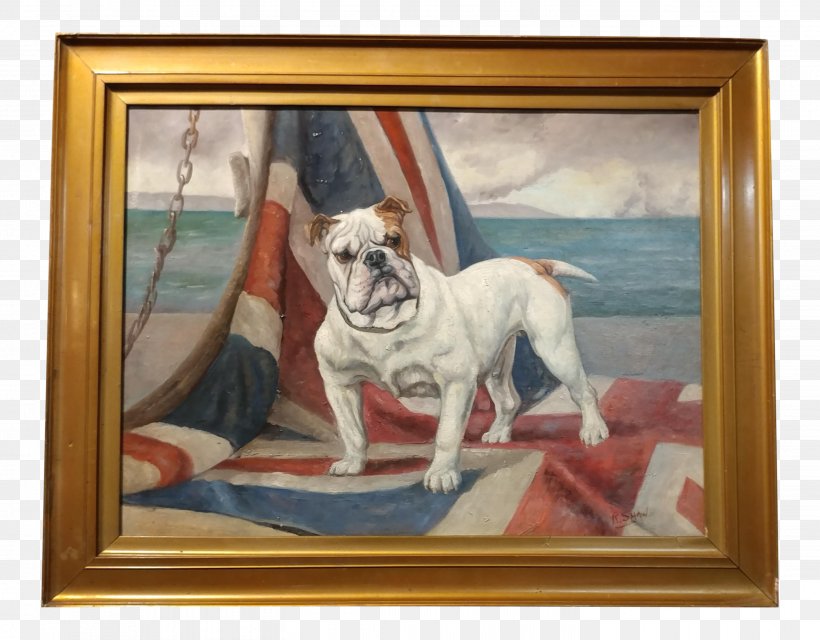 French Bulldog Dog Breed Oil Painting, PNG, 2902x2266px, Bulldog, Art, Canvas, Carnivoran, Dog Download Free